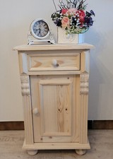Nachttisch Nachtschrank Kommode Beistelltisch Massivholz Gründerzeit Antik Stil