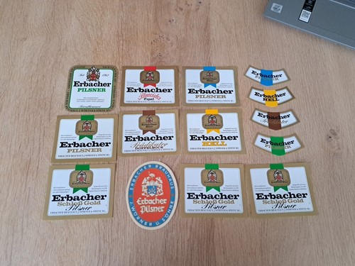 Bieretiketten erbacher - ☆☆bieretiketten,