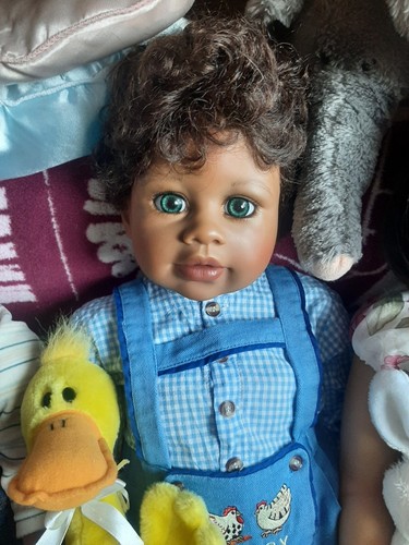 Künstlerpuppe robby monika - künstlerpuppe, "