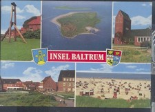 Insel Baltrum - Mehrbildkarte