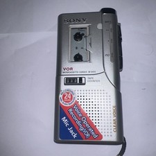 Sony M-640V MicroCassette Tape Voice Recorder - seltenes Modell - funktionstüchtig