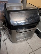 Arendo - 4 in 1 Heißluftfritteuse 12 Liter - Grill - Dörrautomat - Backofen