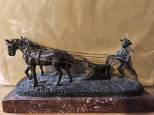 Bronze Skulptur antik  vor