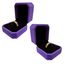 2er set ring etui box - box, ohrringe