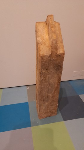 Holzbalken mit zapfen - mit, 57cm