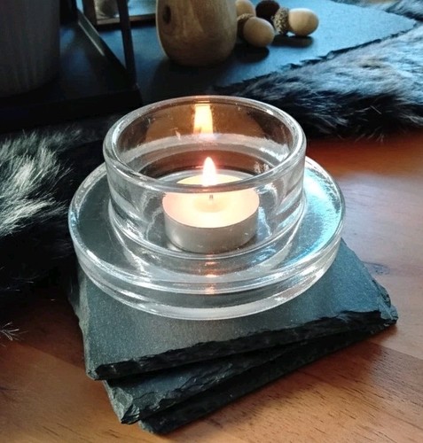 Modernes teelichtglas groß - modernes,