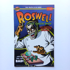 Roswell Little Green Man #3 (1999) U.S.A. Bongo Comics  Z 1+ VF+