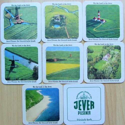 Bierdeckel serie jever - serie,