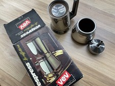 VEV vespress La caffettiera fast neuwertig 6 Tassen edelstahl ovp