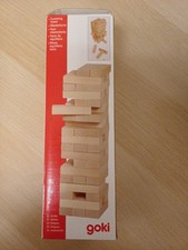 Wackelturm aus Holz - goki - OVP / Neuwertig 