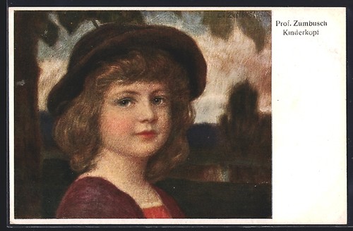 Künstler ludwig von - künstler-ak,