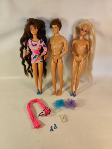 Lot mattel puppe - lot, barbie