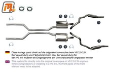 FORD Capri MK2 & MK3 Edelstahl