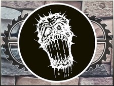 NECROMORPH - Necrö Head Black PATCH, NEW, Grindcore YACOEPSAE, DISTASTE, TxFxB