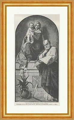 Die heilige familie - die, defregger