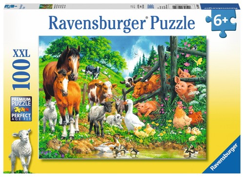 100 teile ravensburger kinder - 100,