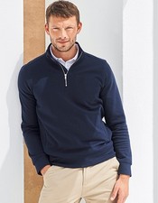 Herren Pullover Half-Zip