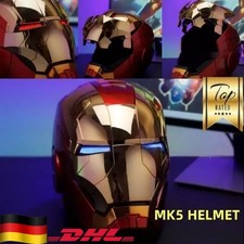 Iron Man 1:1 Helm MK5 Gold