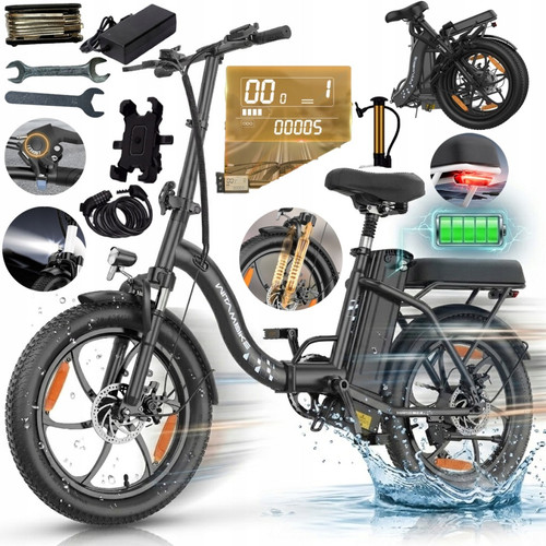 Zoll faltrad - 20, e-faltrad