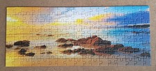 Schmidt Panorama Puzzle 135 Teile Friendly Beaches Tasmania Australien Sonnenunt