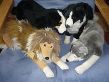 Kösen Plüschtier Hund 20 cm Collie Husky .. zum Aussuchen