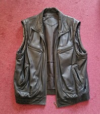 Prince Leder Weste Gr. 56