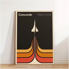 Leinwanddruck  Concorde