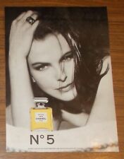 Seltene Werbung vintage CHANEL No 5 Parfum 1997