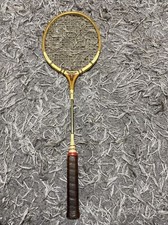 Dunlop Maxply unter 5 Holz Stahl Badminton Schläger 5 Vintage Retro Sammlerstück