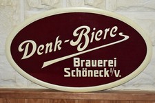 Altes Brauereischild 50er