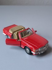 MC TOYS MERCEDES BENZ 500 SL METALL SPIELZEUG AUTO