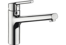 KWC Spültischmischer Luna E Schwenkauslauf Ausladung 225 mm Chrom Küchenarmatur