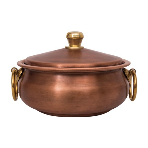 Kupfertopf mit deckel - kupfertopf,
