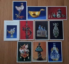 Postkarten DDR 1976 9 Kunstschätze im Grünen Gewölbe Dresden