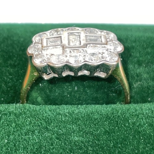 Schwerer art deco stil - deco, diamant