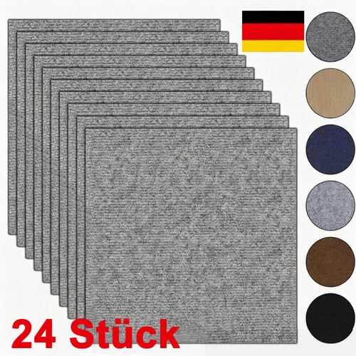 24x teppichfliesen - 24x,