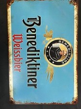 Blechschild Benediktiner