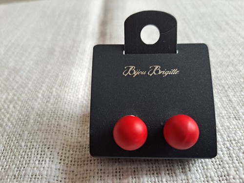 Ohrringe rote perle bijou - perle,