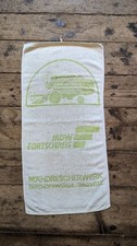MDW Fortschritt Handtuch 90x43cm DDR Mähdrescherwerk Bischofswerda/Singwitz