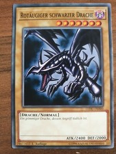 Yu-Gi-Oh! LEDU-DE000 Rotäugiger Schwarzer Drache Common NM 1st Ed