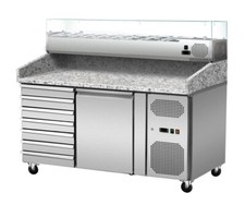 Gastro pizzakühltisch mit - pizzakühltisch,