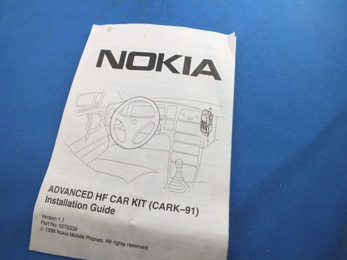 Nokia car kit cark - nokia, hf