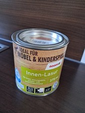 Innen-Lasur Kastanie braun Lasur 375 ml Innen Möbel Spielzeug