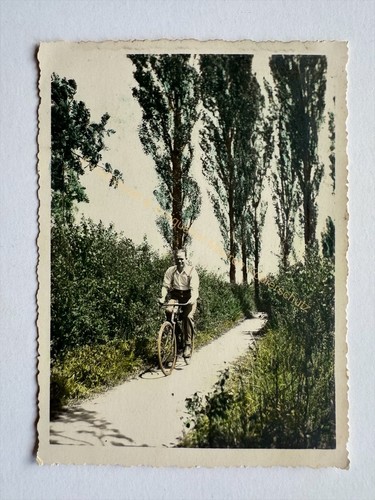 Orig foto fahrrad radfahrer - foto,