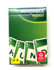 Rewe Reisespiel Scrabble Pocket Kartenspiel klein OVP -unbenutzt- 8x5,5x1,5 cm 