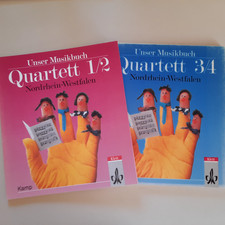 Unser Musikbuch Quartett 1/2 u. 3/4 Grundschule NRW, Klett-Verlag