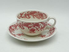 Teetasse mit Untertasse von Villeroy & Boch Valeria rot