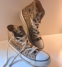 Rare Converse High Top Sneaker Chuck Taylor mit Leoparden Print in Größe 37