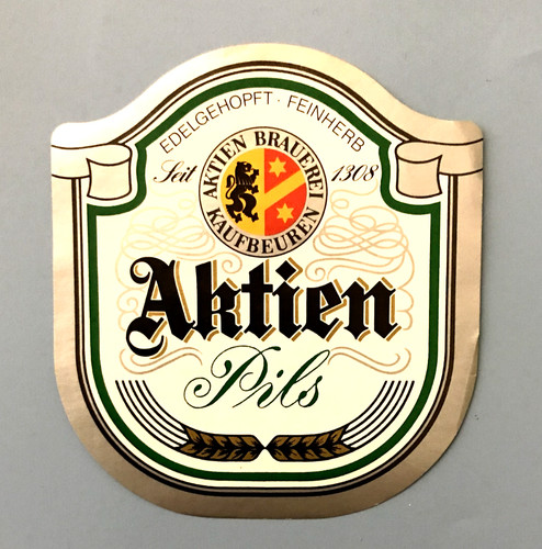 Altes bieretikett - altes,