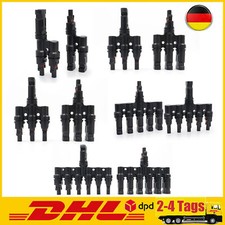 2/3/4 fach Y T Solarstecker PV Stecker Verteiler Buchse Kupplung Sicherung